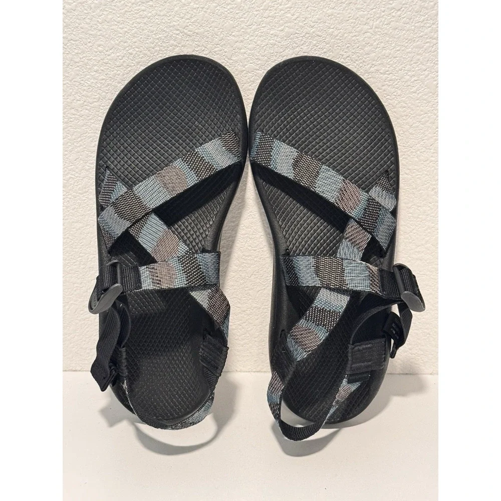 Chaco Mens Weave Black Z/Cloud Sandal Sz 12 Black Strap Outdoor Trail Slip On